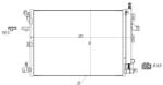MTR Condensator, climatizare MTR 13054364 (13054364)