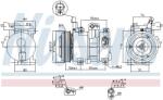 NISSENS Compresor, climatizare NISSENS ** FIRST FIT ** 890683 (890683)