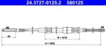 ATE Cablu, frana de parcare ATE 24.3727-0125.2 (24.3727-0125.2)