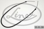 LINEX Cablu, frana de parcare LINEX 33.01. 08 (33.01.08) - automobilus