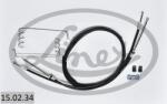 LINEX Cablu, frana de parcare LINEX 15.02. 34 (15.02.34)