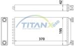 TITANX Schimbător de căldură, încălzire habitaclu TITANX HT139003 (HT139003)