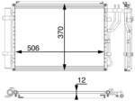 MAHLE Condensator, climatizare MAHLE BEHR *** PREMIUM LINE *** AC 58 000P (AC 58 000P)