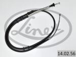 LINEX Cablu, frana de parcare LINEX 14.02. 56 (14.02.56)