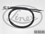 LINEX Cablu, frana de parcare LINEX 32.02. 01 (32.02.01) - automobilus
