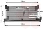 VAN WEZEL Condensator, climatizare VAN WEZEL 37005224 (37005224)