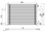 E-KRAFT Condensator, climatizare E-KRAFT 1924005337 (1924005337)