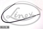 LINEX Cablu, frana de parcare LINEX 06.01. 38 (06.01.38)