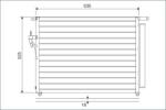 VALEO Condensator, climatizare VALEO 822603 (822603) - automobilus