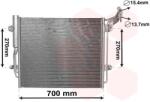 VAN WEZEL Condensator, climatizare VAN WEZEL 58005324 (58005324)