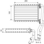 VALEO Schimbător de căldură, încălzire habitaclu VALEO 811535 (811535) - automobilus