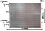 VAN WEZEL Condensator, climatizare VAN WEZEL 37005480 (37005480)