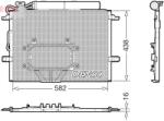 DENSO Condensator, climatizare DENSO DCN17065 (DCN17065)