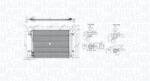 Magneti Marelli Condensator, climatizare MAGNETI MARELLI 350203105900 (350203105900) - automobilus