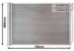 VAN WEZEL Condensator, climatizare VAN WEZEL 06005370 (06005370)