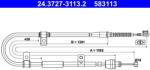 ATE Cablu, frana de parcare ATE 24.3727-3113.2 (24.3727-3113.2) - automobilus