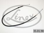 LINEX Cablu, frana de parcare LINEX 35.01. 98 (35.01.98)
