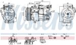 NISSENS Compresor, climatizare NISSENS ** FIRST FIT ** 891042 (891042)
