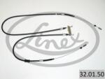 LINEX Cablu, frana de parcare LINEX 32.01. 50 (32.01.50)