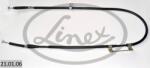 LINEX Cablu, frana de parcare LINEX 21.01. 06 (21.01.06) - automobilus