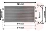 VAN WEZEL Condensator, climatizare VAN WEZEL 17005219 (17005219)