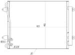 MTR Condensator, climatizare MTR 13054716 (13054716) - automobilus