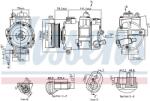 NISSENS Compresor, climatizare NISSENS ** FIRST FIT ** 890773 (890773)