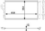 MAHLE Condensator, climatizare MAHLE BEHR *** PREMIUM LINE *** AC 56 000P (AC 56 000P)