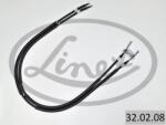 LINEX Cablu, frana de parcare LINEX 32.02. 08 (32.02.08) - automobilus