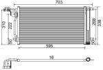 E-KRAFT Condensator, climatizare E-KRAFT 1924005021 (1924005021)