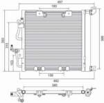 E-KRAFT Condensator, climatizare E-KRAFT 1924005329 (1924005329)
