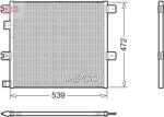 DENSO Condensator, climatizare DENSO DCN99077 (DCN99077) - automobilus