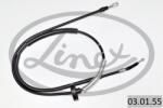LINEX Cablu, frana de parcare LINEX 03.01. 55 (03.01.55) - automobilus
