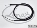 LINEX Cablu, frana de parcare LINEX 09.01. 75 (09.01.75)