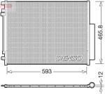 DENSO Condensator, climatizare DENSO DCN01005 (DCN01005) - automobilus