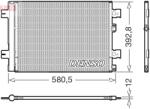 DENSO Condensator, climatizare DENSO DCN37005 (DCN37005)