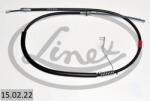 LINEX Cablu, frana de parcare LINEX 15.02. 22 (15.02.22)
