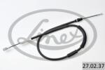 LINEX Cablu, frana de parcare LINEX 27.02. 37 (27.02.37) - automobilus