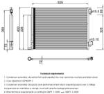 E-KRAFT Condensator, climatizare E-KRAFT 1924005360 (1924005360)