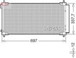 DENSO Condensator, climatizare DENSO DCN50120 (DCN50120)