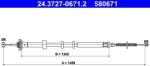 ATE Cablu, frana de parcare ATE 24.3727-0671.2 (24.3727-0671.2)