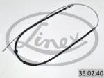 LINEX Cablu, frana de parcare LINEX 35.02. 40 (35.02.40) - automobilus