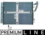 MAHLE Condensator, climatizare MAHLE BEHR *** PREMIUM LINE *** AC 709 000P (AC 709 000P)