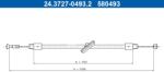 ATE Cablu, frana de parcare ATE 24.3727-0493.2 (24.3727-0493.2)