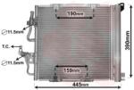 VAN WEZEL Condensator, climatizare VAN WEZEL 37005368 (37005368)