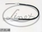 LINEX Cablu, frana de parcare LINEX 27.01. 48 (27.01.48)
