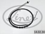 LINEX Cablu, frana de parcare LINEX 14.02. 34 (14.02.34) - automobilus