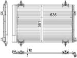 MAHLE Condensator, climatizare MAHLE BEHR *** PREMIUM LINE *** AC 587 000P (AC 587 000P)