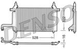 DENSO Condensator, climatizare DENSO DCN09130 (DCN09130)