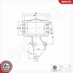 ESEN SKV Suport motor ESEN SKV 75SKV070 (75SKV070)